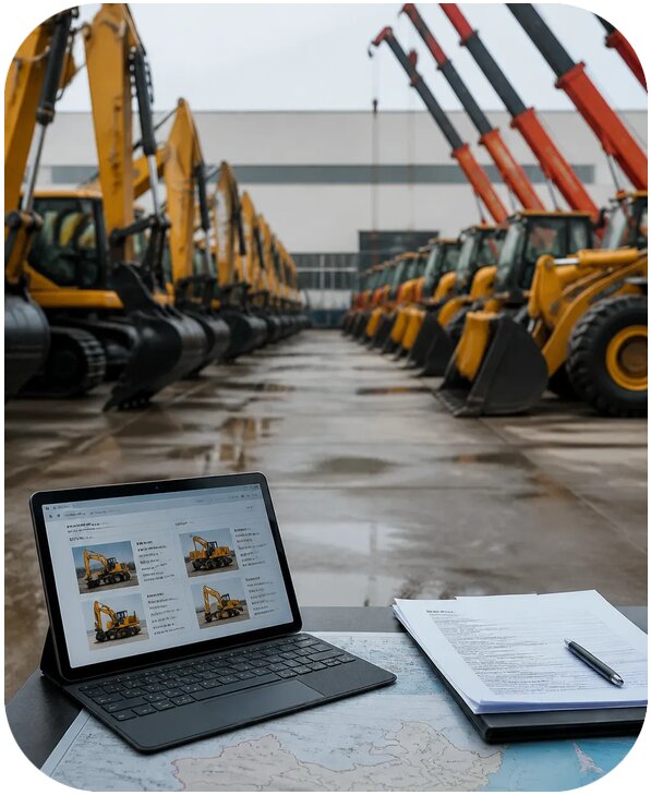Поиск поставщиков спецтехники в Китае от 19771 р. | Фиалан-Птф